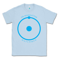 Dusty Blue dr manhattan Classic Tee - artisFamous
