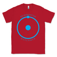 Red dr manhattan Classic Tee - artisFamous