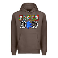 Coffee proud dad Premium Hoodie - AdoDesignShop