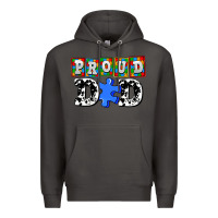 Smoke proud dad Premium Hoodie - AdoDesignShop