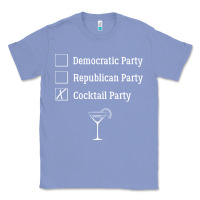 Colony Blue democratic republican cocktail party funny Classic Tee - artisFamous