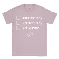 Lilac democratic republican cocktail party funny Classic Tee - artisFamous