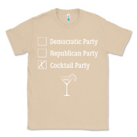 Mushroom democratic republican cocktail party funny Classic Tee - artisFamous