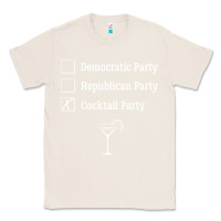 Natural democratic republican cocktail party funny Classic Tee - artisFamous