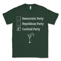 Sports Green democratic republican cocktail party funny Classic Tee - artisFamous