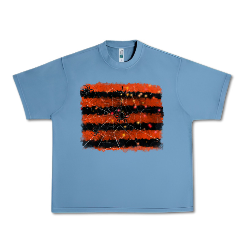 Halloween Spider Backround Urban Heavy Tee by RanaPortraitStore | Teevron