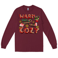 Burgundy warm and cozy Long Sleeve Tee - BarkalooDesign