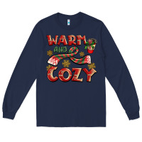 Navy warm and cozy Long Sleeve Tee - BarkalooDesign