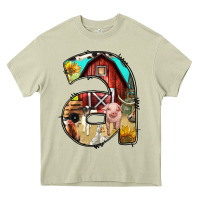 Mossy farm life alphabet lowercase letters a Heavy Core Tee - BundleAndBundleShop
