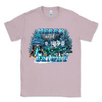 Lilac merry and bright Classic Tee - FaDigitalArtStudio