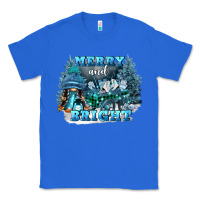 True Royal merry and bright Classic Tee - FaDigitalArtStudio