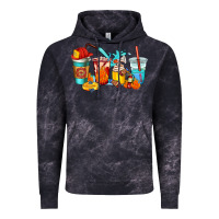Cloud Black firefighter coffee cups Vintage Hoodie - AdoDesignShop