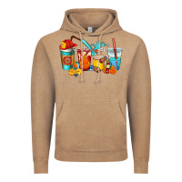 Vintage Coffee firefighter coffee cups Vintage Hoodie - AdoDesignShop