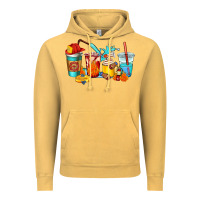 Vintage Mustard firefighter coffee cups Vintage Hoodie - AdoDesignShop