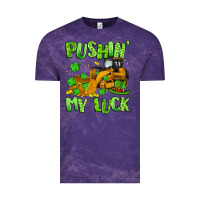Cloud Purple pushin' my luck Vintage Tee - Artiststas