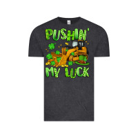 Vintage Black pushin' my luck Vintage Tee - Artiststas