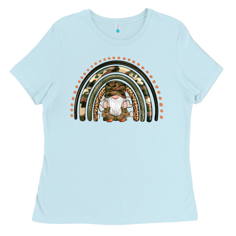 Camouflage Gnomes Rainbow Ladies Tee by Artiststas | Teevron