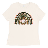 Bone camouflage gnomes rainbow Ladies Tee - Artiststas