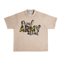 French Oak proud Army mom Urban Heavy Tee - CowhideDigitalArt