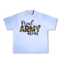 Grape Ice proud Army mom Urban Heavy Tee - CowhideDigitalArt