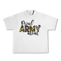 Lunar Rock proud Army mom Urban Heavy Tee - CowhideDigitalArt