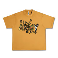 Peanut Butter proud Army mom Urban Heavy Tee - CowhideDigitalArt