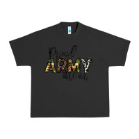 Pigment Black proud Army mom Urban Heavy Tee - CowhideDigitalArt