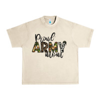 Sandshell proud Army mom Urban Heavy Tee - CowhideDigitalArt