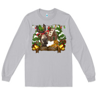 Moon Dust christmas donkey candy house Long Sleeve Tee - BarkalooDesign