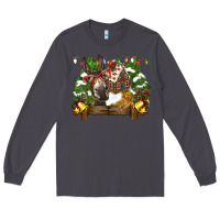 Smoke christmas donkey candy house Long Sleeve Tee - BarkalooDesign