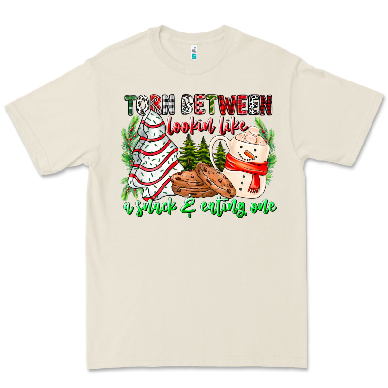 Torn Between Looking Like A Snack Eating One Premium Tee by CowhideDigitalArt | Teevron