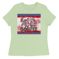 Matcha red white boujee Ladies Tee - Artiststas