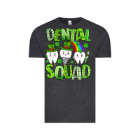 Vintage Black st. patricks day dental squad Vintage Tee - Artiststas