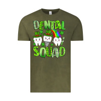 Vintage Olive st. patricks day dental squad Vintage Tee - Artiststas