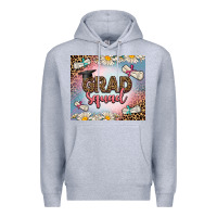 Heather Grey grad squad Premium Hoodie - AdoDesignShop