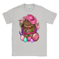 Moon Dust Cowboy Rabbit Easter Classic Tee - BundleAndBundleShop