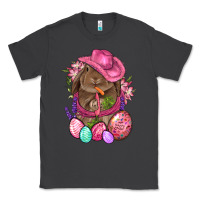 Smoke Cowboy Rabbit Easter Classic Tee - BundleAndBundleShop