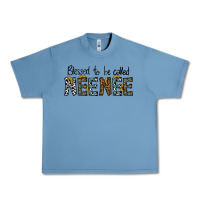 Pebble Blue blessed to be called neenee Urban Heavy Tee - CowhideDigitalArt