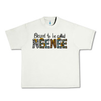 Pistachio blessed to be called neenee Urban Heavy Tee - CowhideDigitalArt