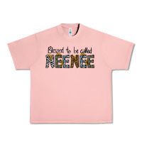 Salmon blessed to be called neenee Urban Heavy Tee - CowhideDigitalArt