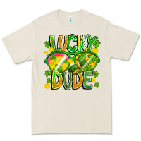 Bone Lucky Dude Premium Tee - CowhideDigitalArt