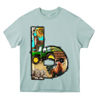 Arona farm life alphabet lowercase letters b Heavy Core Tee - BundleAndBundleShop
