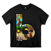 Black farm life alphabet lowercase letters b Heavy Core Tee - BundleAndBundleShop