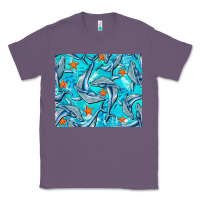 Lavender humpback whale mousepad Classic Tee - BarkalooDesign