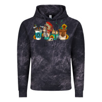 Cloud Black indian coffee cups Vintage Hoodie - AdoDesignShop