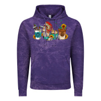 Cloud Purple indian coffee cups Vintage Hoodie - AdoDesignShop