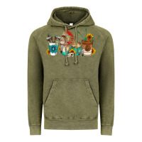 Vintage Olive indian coffee cups Vintage Hoodie - AdoDesignShop