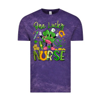 Cloud Purple one lucky nurse Vintage Tee - Artiststas