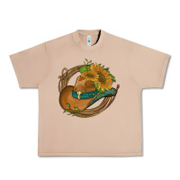 Burro western hat with sunflowers and rope Urban Heavy Tee - Artiststas