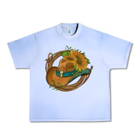Grape Ice western hat with sunflowers and rope Urban Heavy Tee - Artiststas